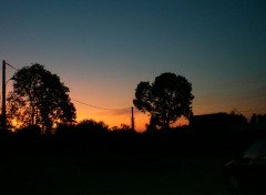  Nature Coucher de soleil sur la campagne