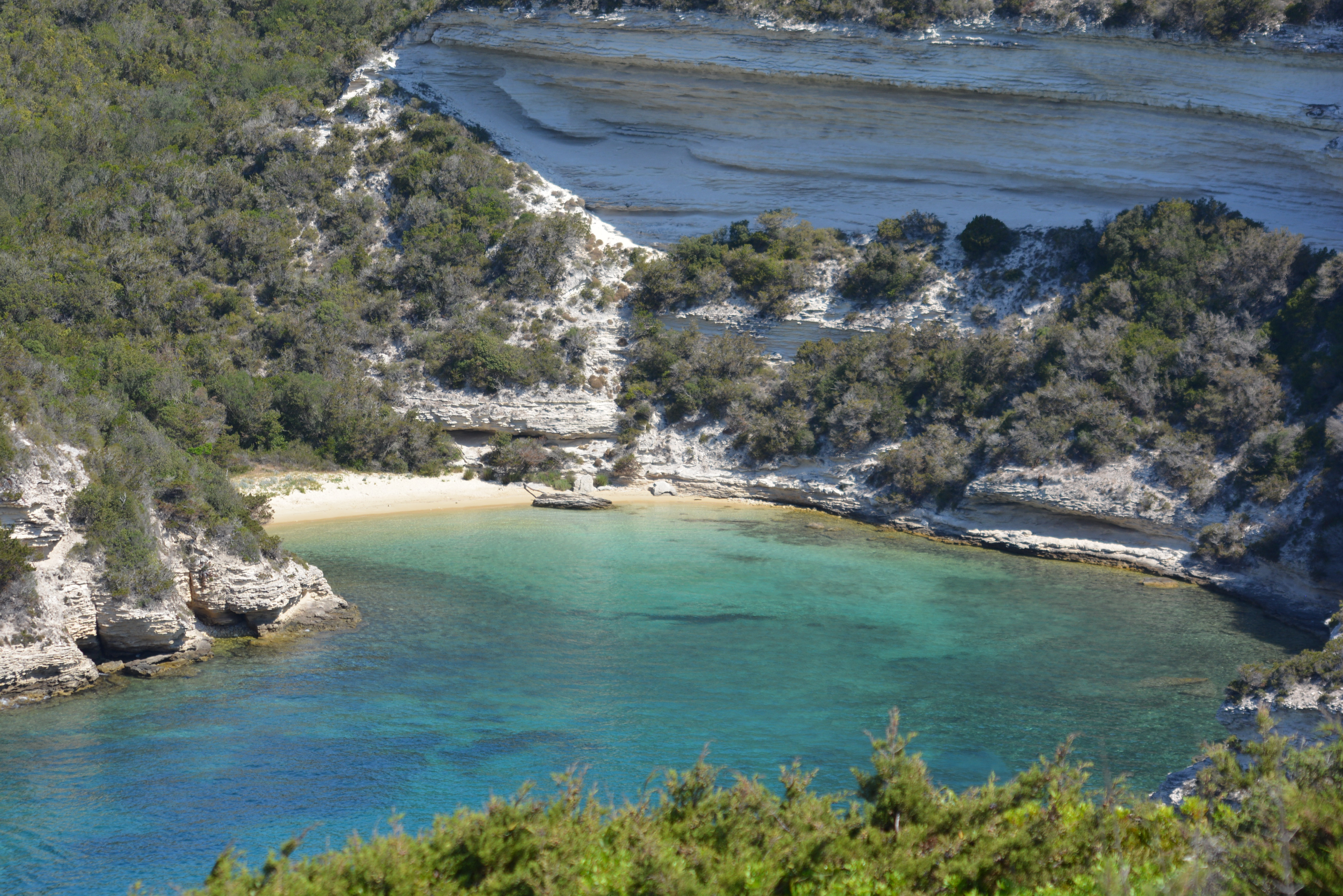 Fonds d'cran Nature Mers - Ocans - Plages Plage de l'Arinella à Bonifacio