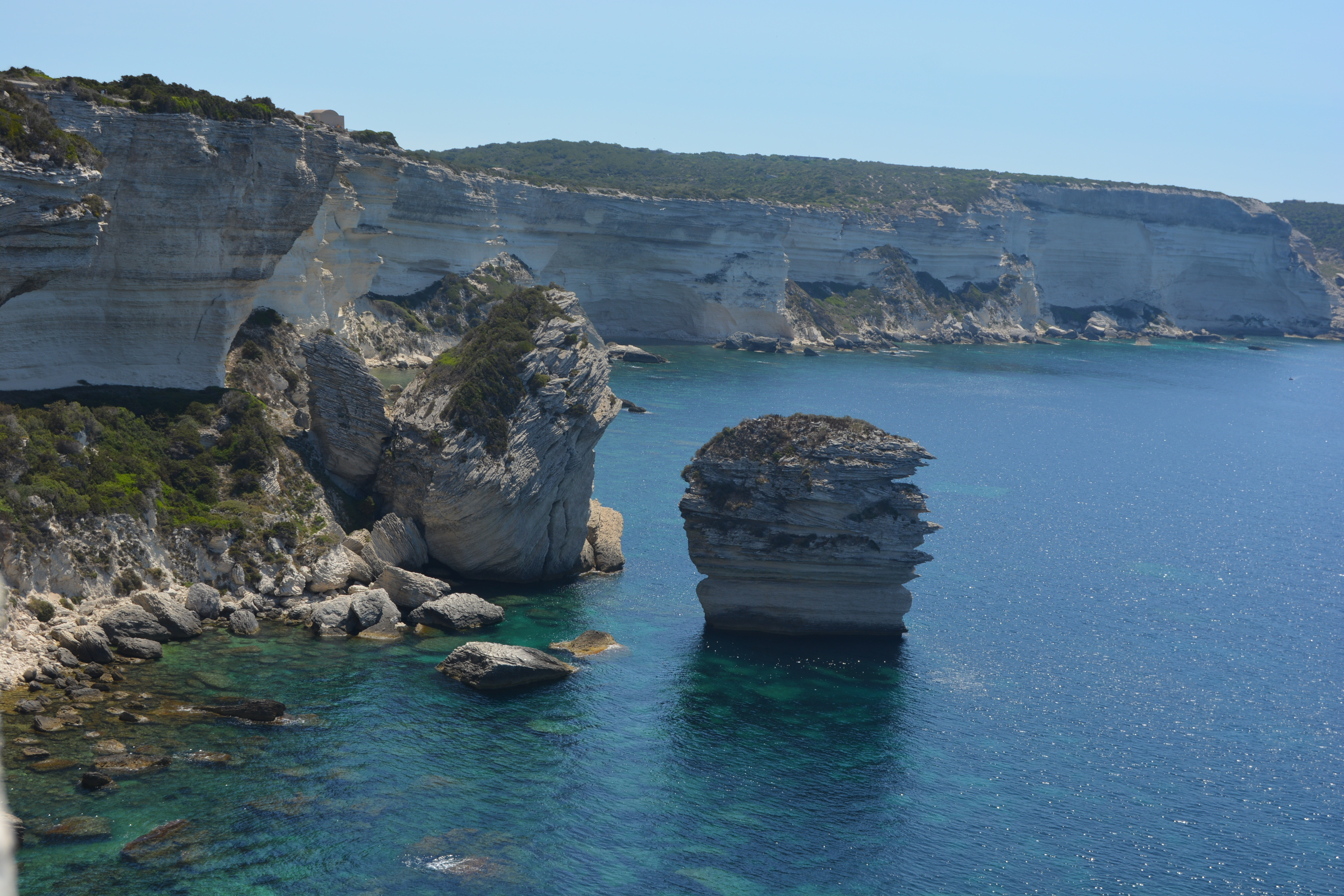 Fonds d'cran Nature Falaises Falaises de Bonifacio