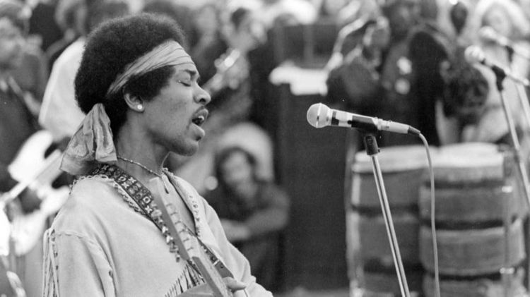 Fonds d'cran Musique Jimi Hendrix Jimi Hendrix  Woodstock