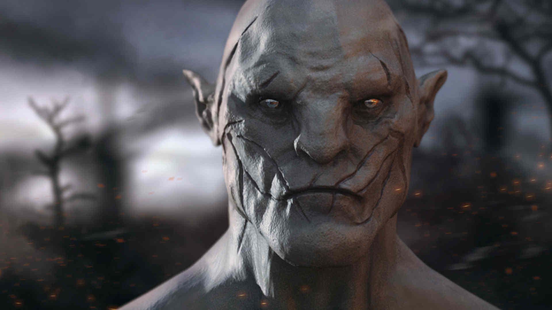 Fonds d'cran Cinma The Hobbit Azog 