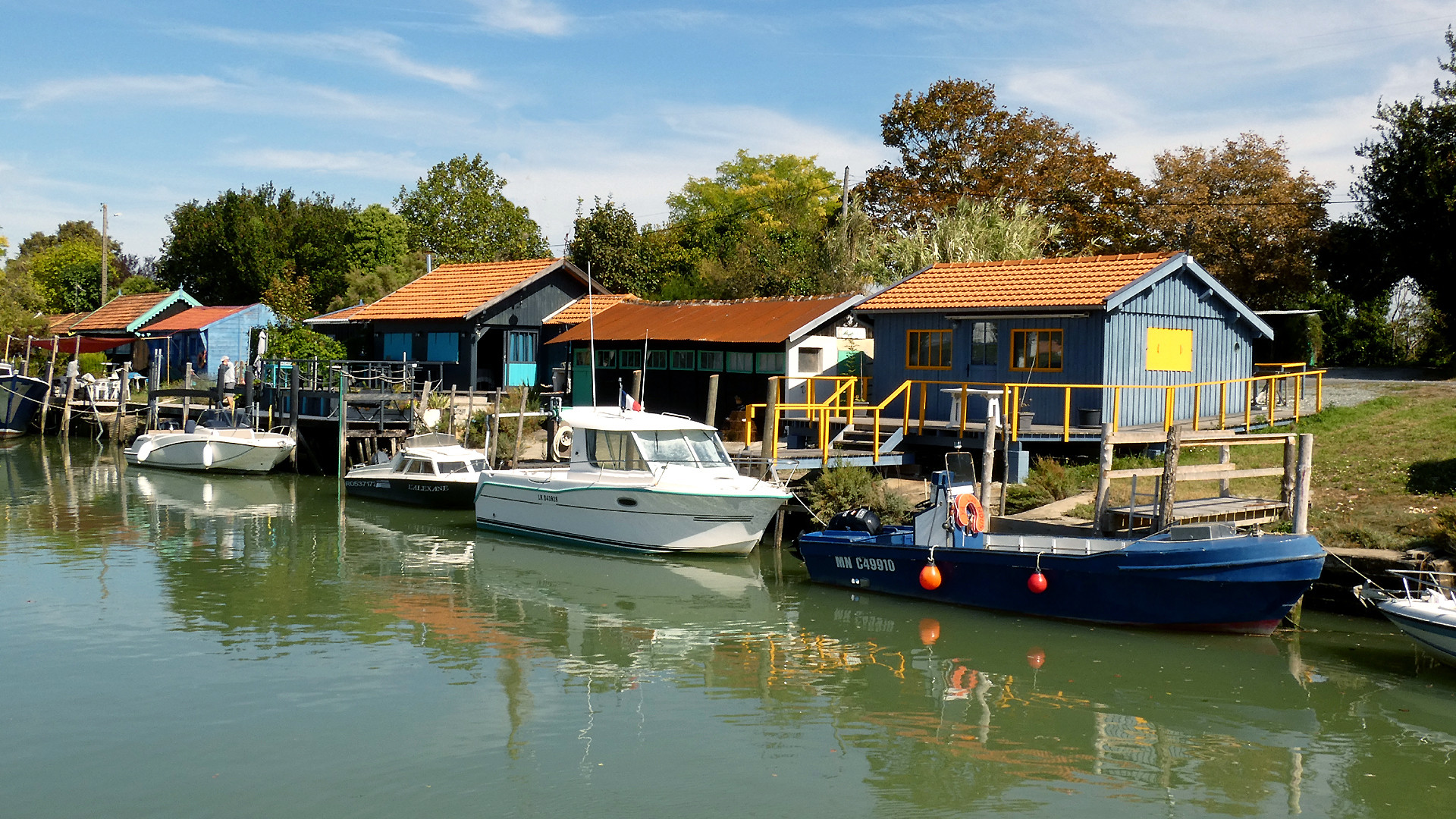 Fonds d'cran Voyages : Europe France > Poitou Charente La Grève à La Tremblade (Charente-Maritime)