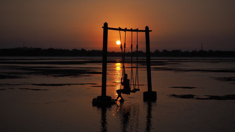 Fonds d'cran Nature Couchers et levers de Soleil Gili Air Sunset