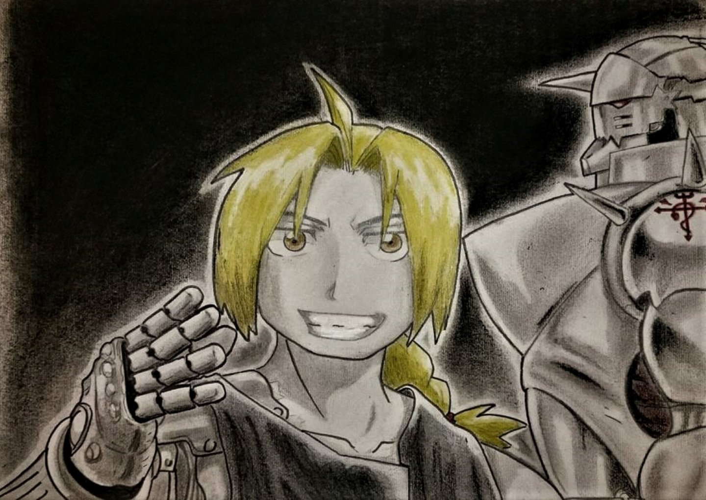 Fonds d'cran Art - Crayon Manga - Fullmetal Alchemist Full Metal Alchemist