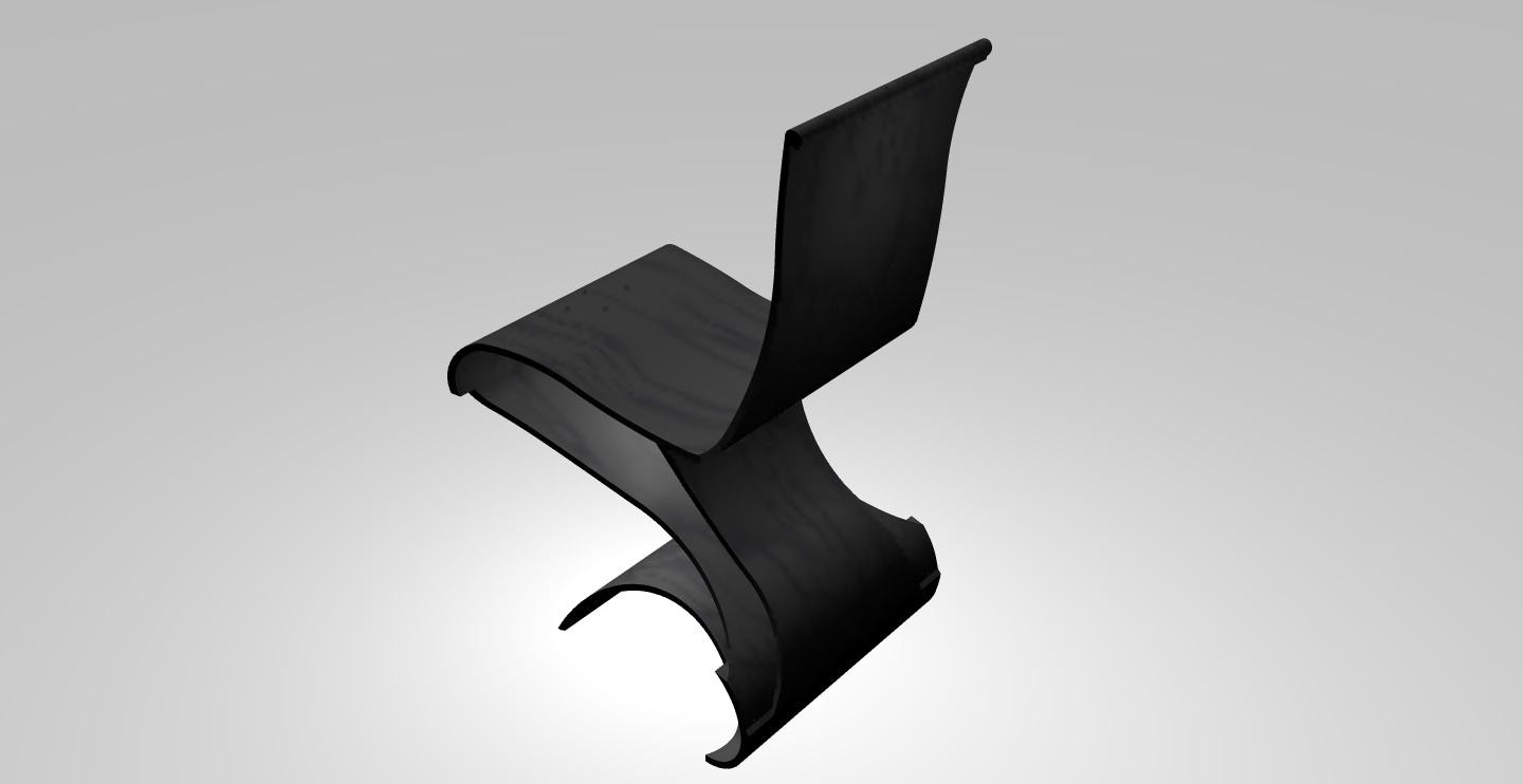 Fonds d'cran Art - Numrique 3D Chaise design