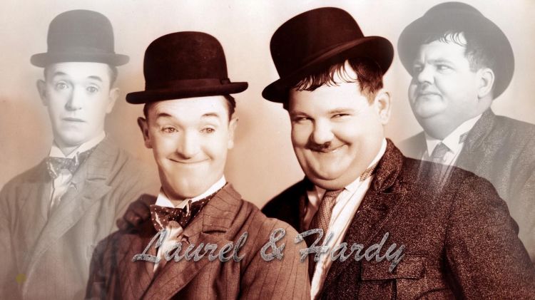 Fonds d'cran Clbrits Homme Laurel & Hardy Wallpaper N476274