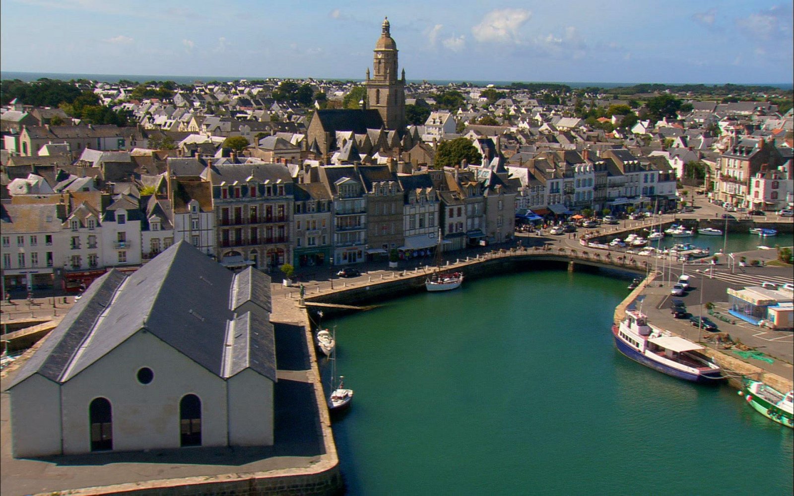 Fonds d'cran Constructions et architecture Ports - Quais Ville Le Croisic (Loire Atlantique)