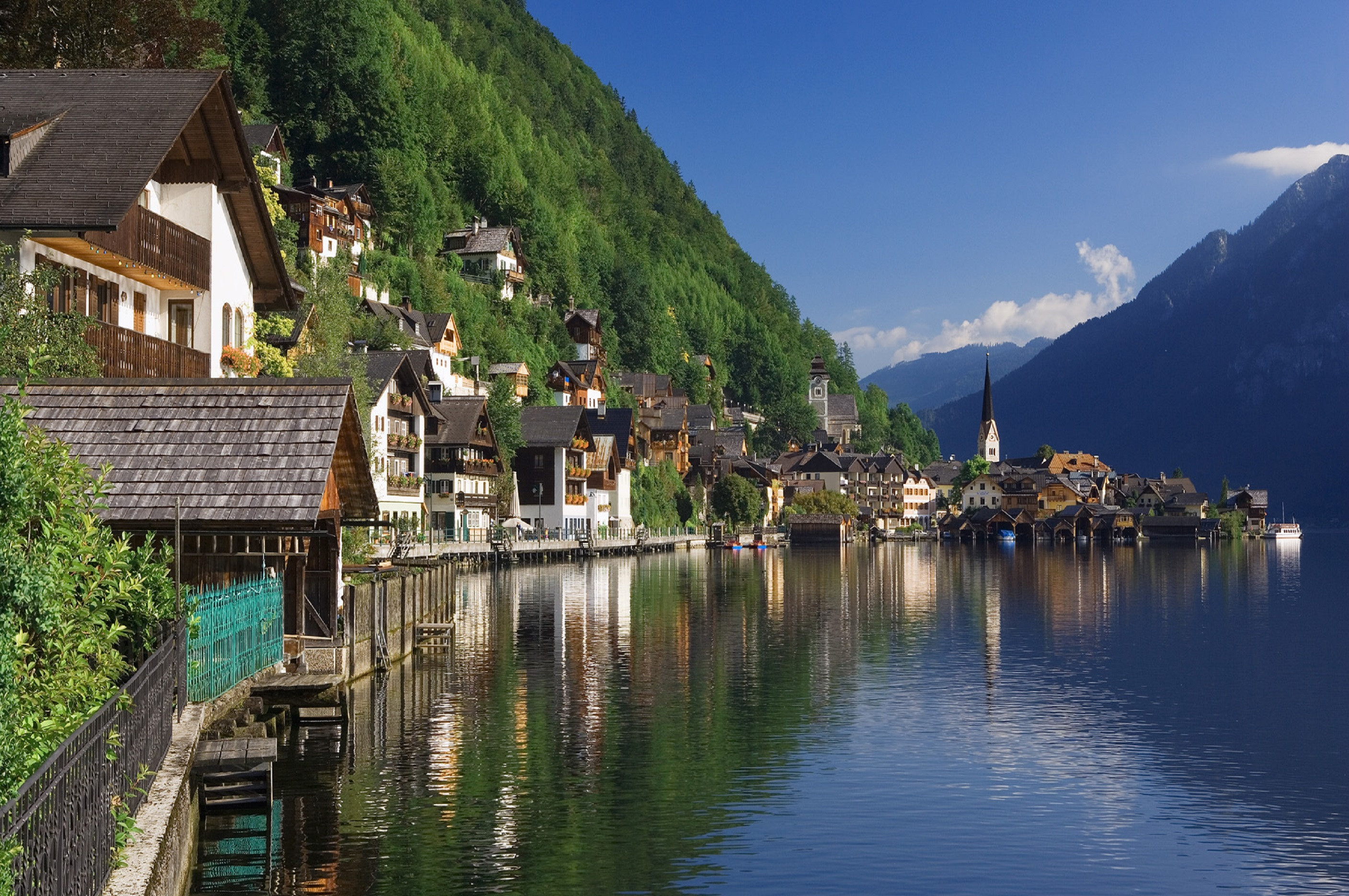 Wallpapers Constructions and architecture Cities - Towns Ville d'HALLSTATT (Autriche)