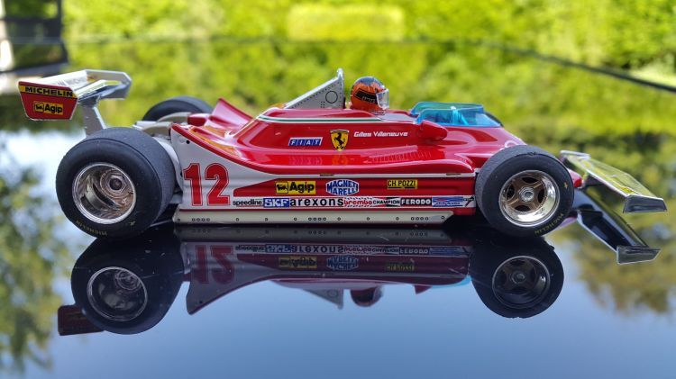 Wallpapers Cars Cars - Toys Ferrari 312 T4 1979 Gilles VILLENEUVE