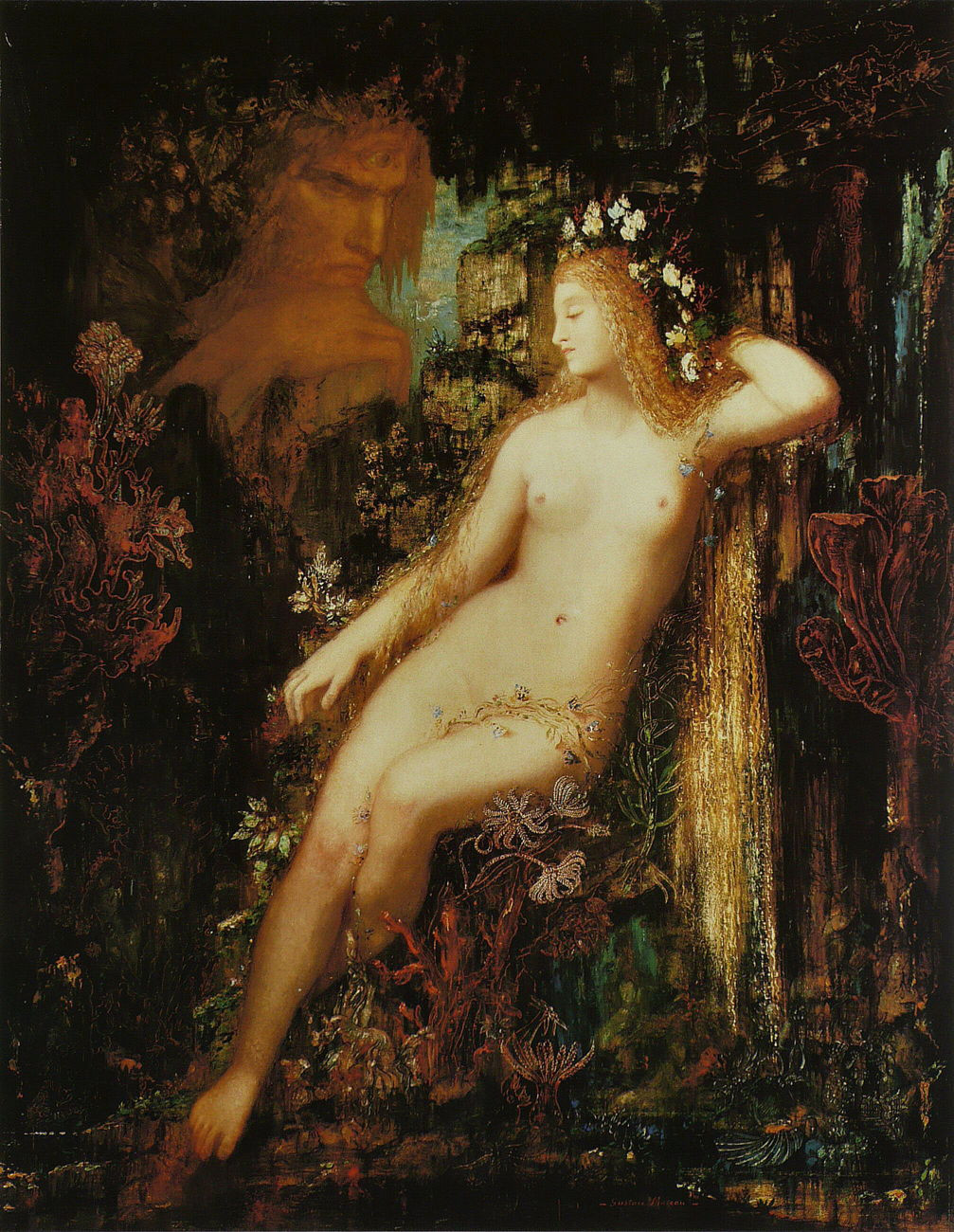 Wallpapers Art - Painting Miscellaneous Galate - vers 1880 - Gustave Moreau