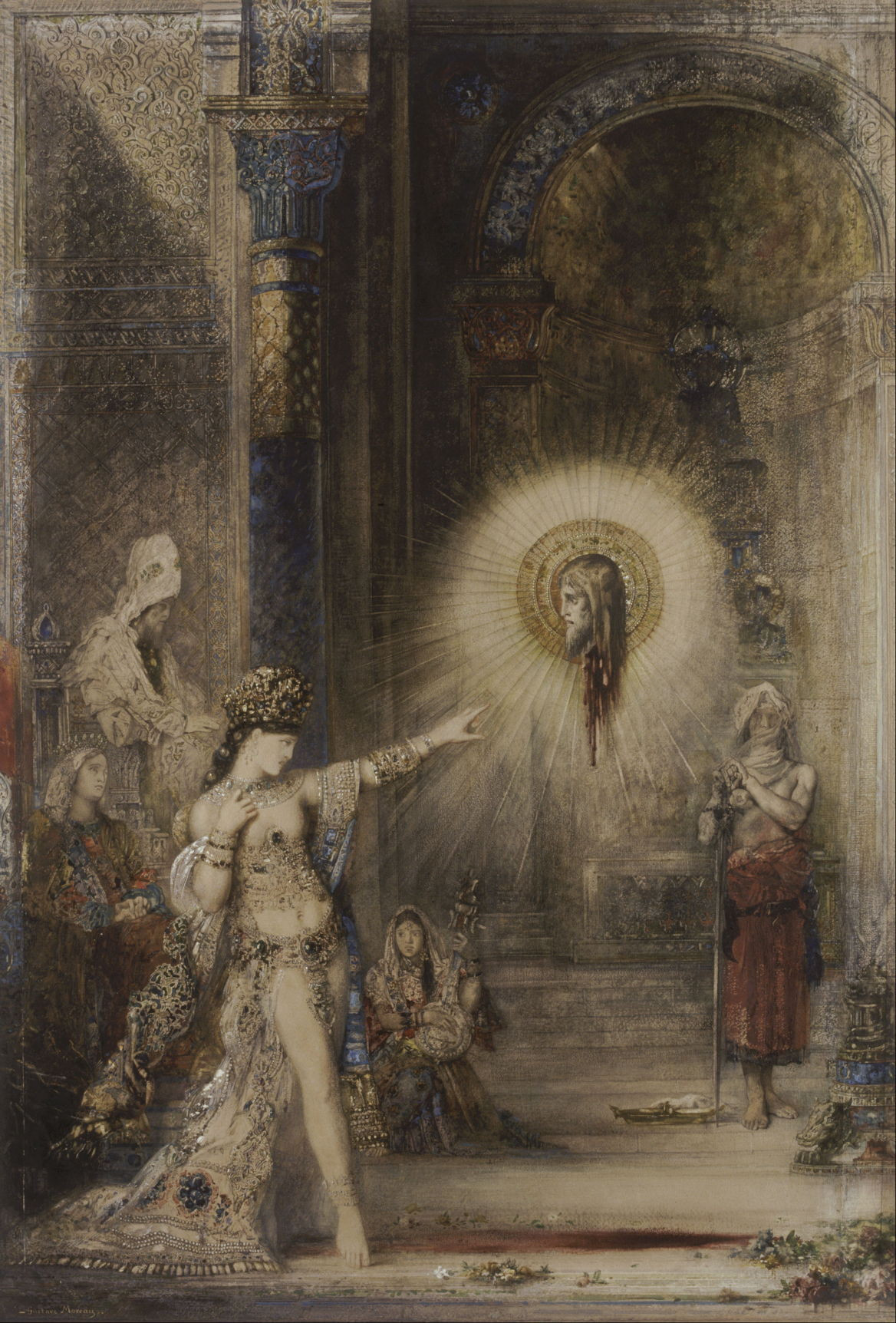 Fonds d'cran Art - Peinture Divers L'Apparition - avant 1876 - Gustave Moreau