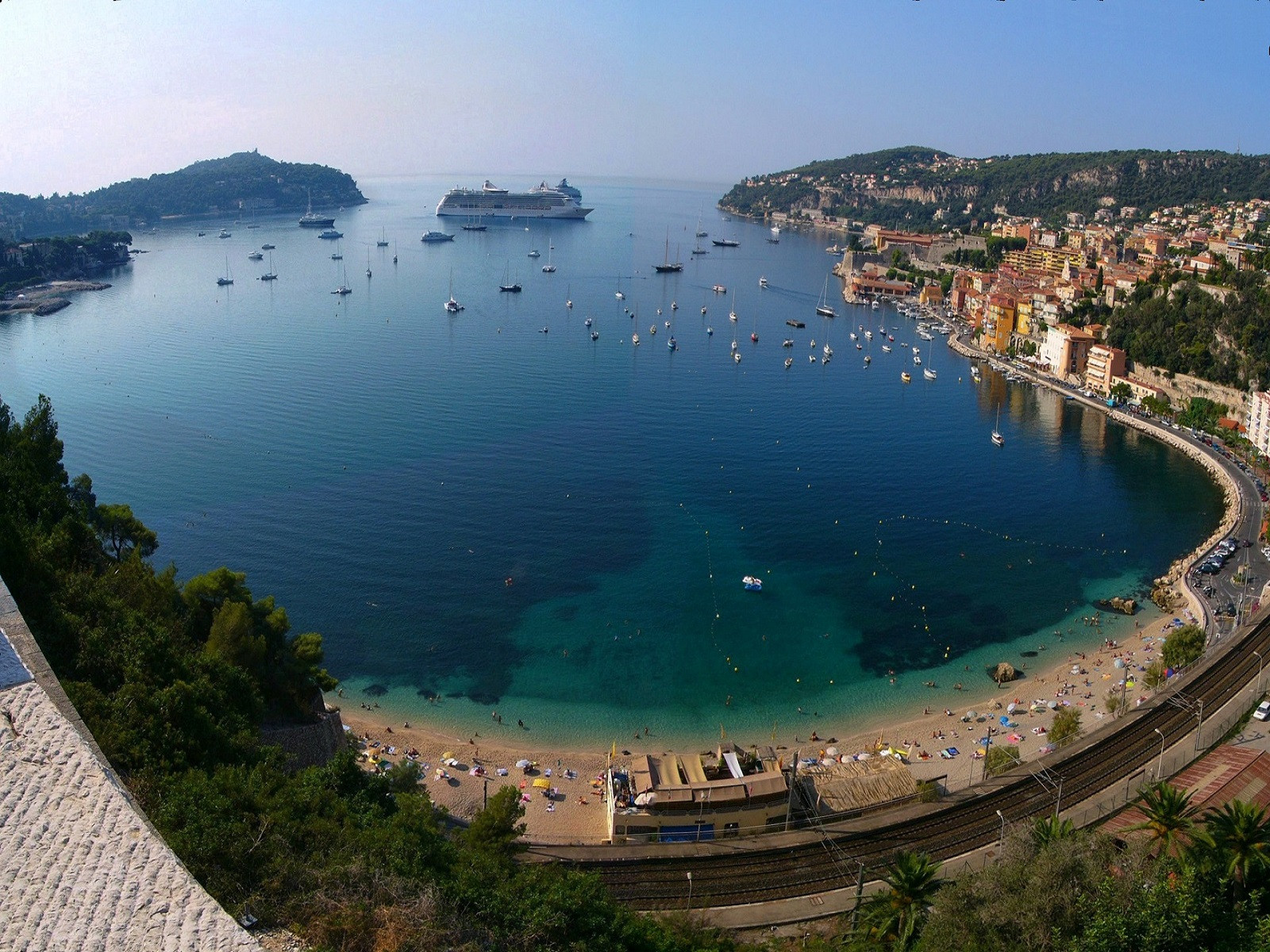 Fonds d'cran Constructions et architecture Ports - Quais Ville de VILLEFRANCHE-SUR-MER (Port)