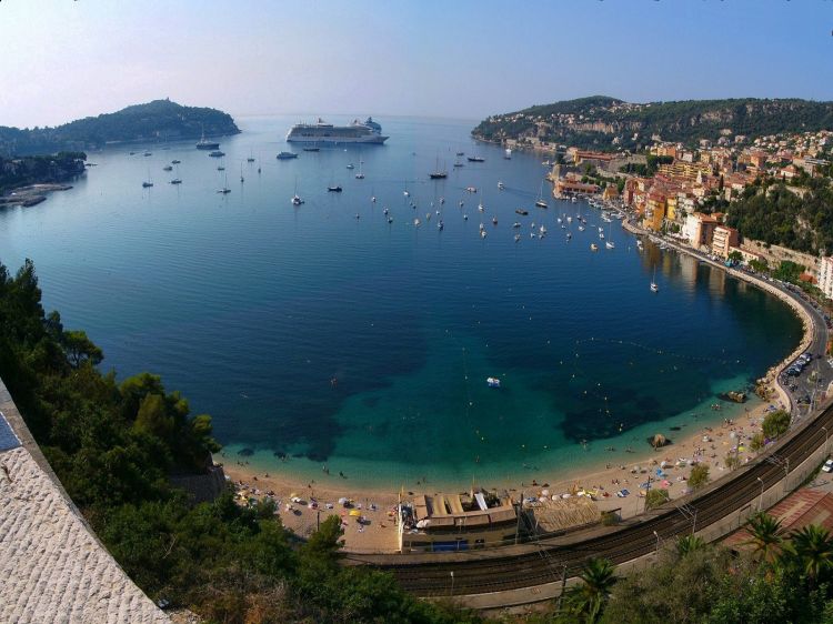 Fonds d'cran Constructions et architecture Ports - Quais Ville de VILLEFRANCHE-SUR-MER (Port)