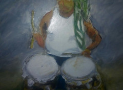  Art - Painting Tambour s africains