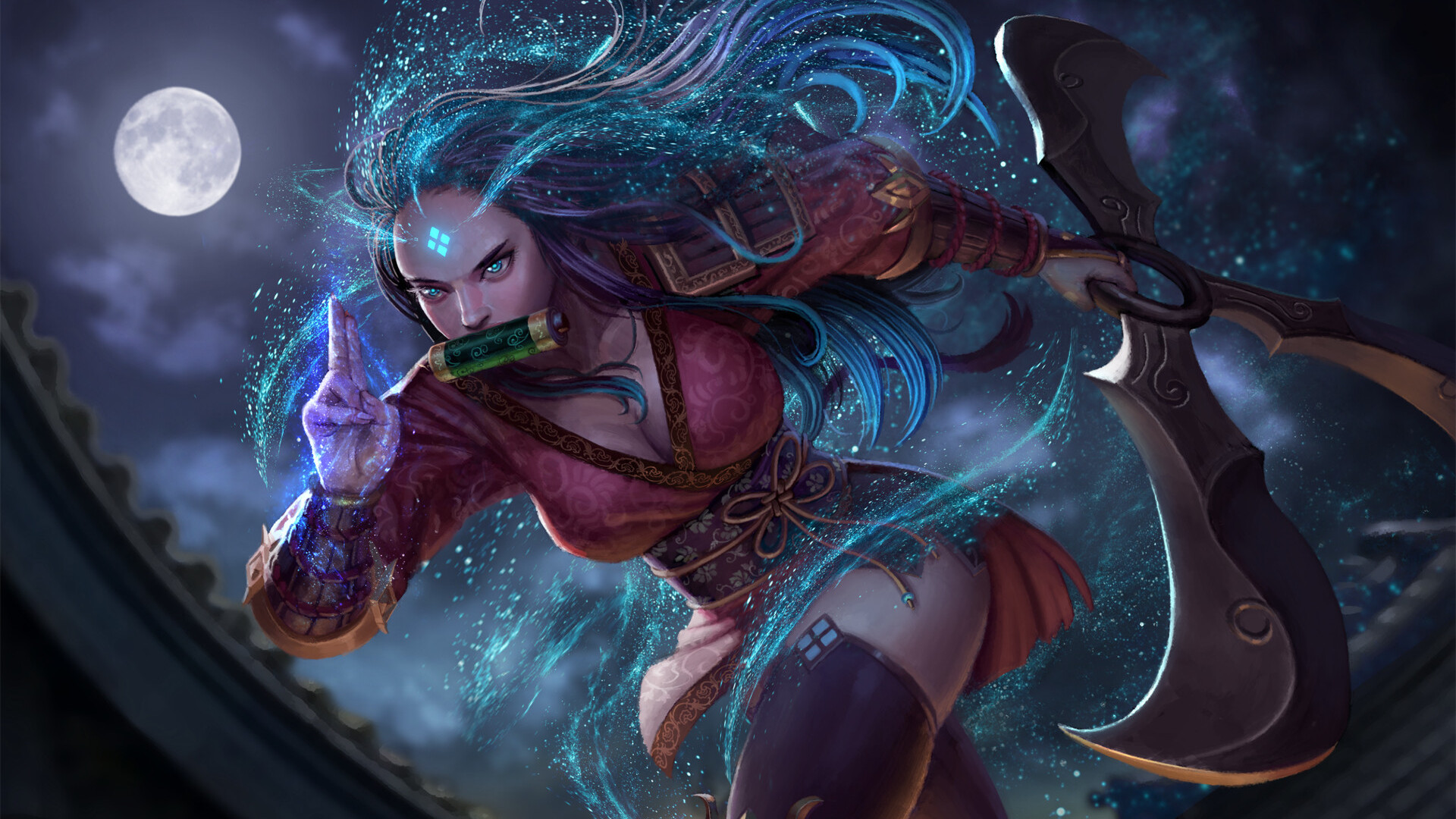 Fonds d'cran Jeux Vido League of Legends - Clash of Fates 