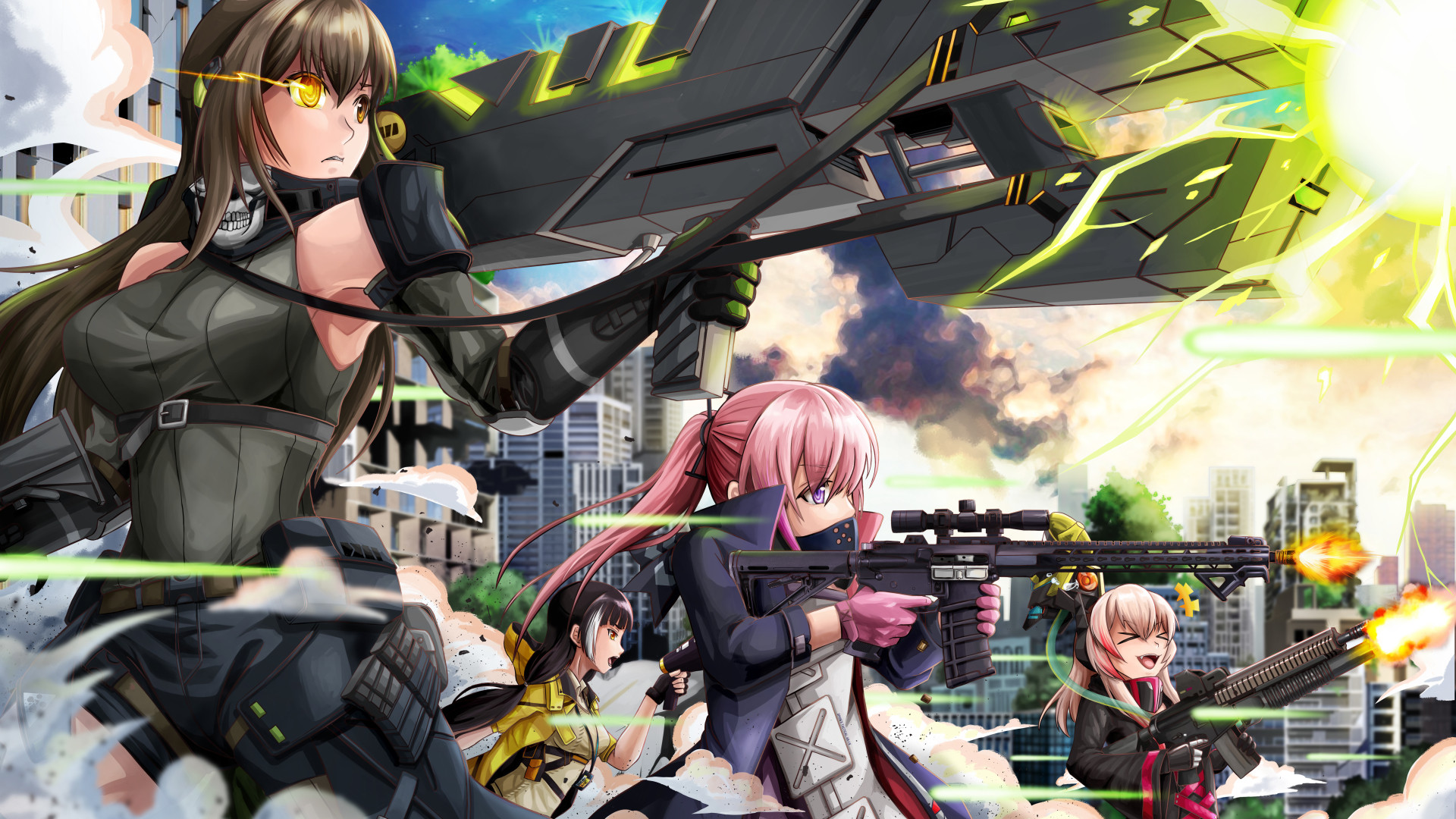 Wallpapers Video Games Girls Frontline 