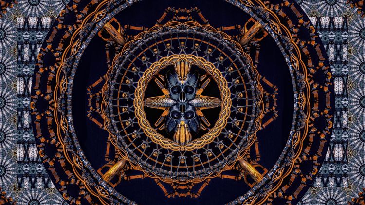 Wallpapers Digital Art 3D Skeeva Mandala