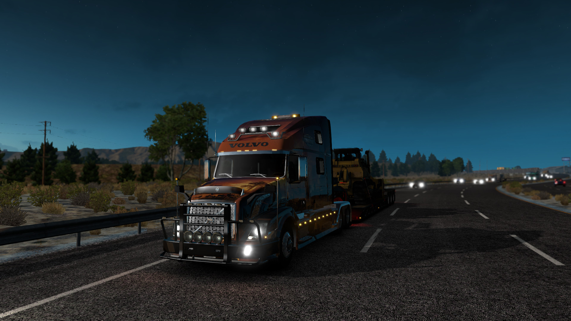 Wallpapers Video Games 18-Wheeler American Pro Trucker VOLVO VNL