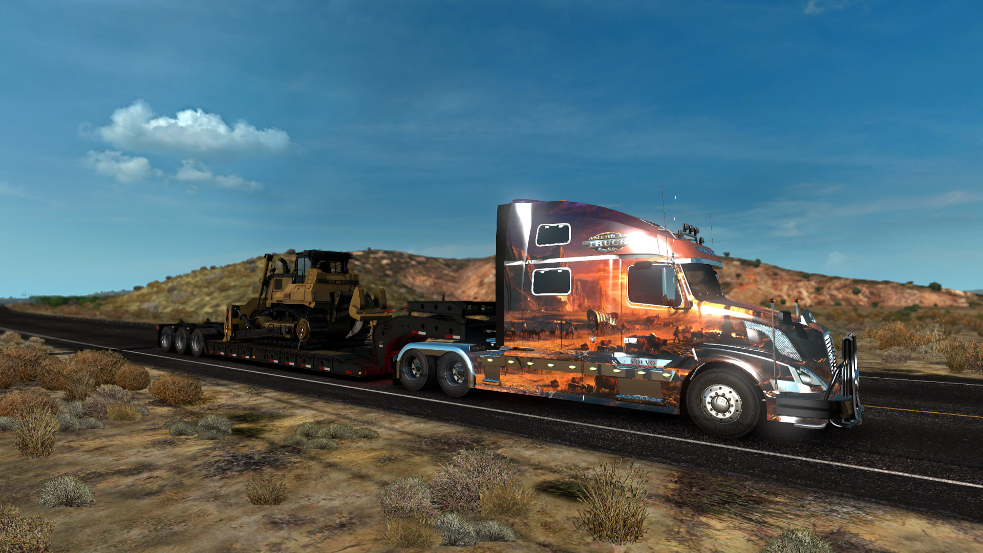 Wallpapers Video Games 18-Wheeler American Pro Trucker VOLVO VNL