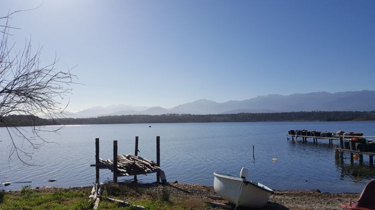 Fonds d'cran Nature Lacs - Etangs etang d Urbino cote orientale Corse