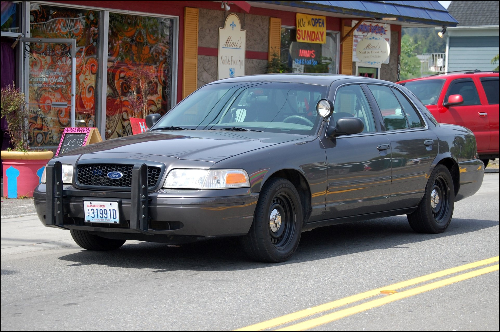 Fonds d'cran Voitures Voitures de police Ford Crown Victoria police amricaine