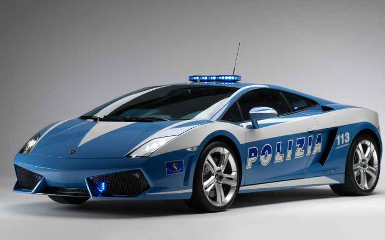 Fonds d'cran Voitures Lamborghini Lamborghini Gallardo police italienne 