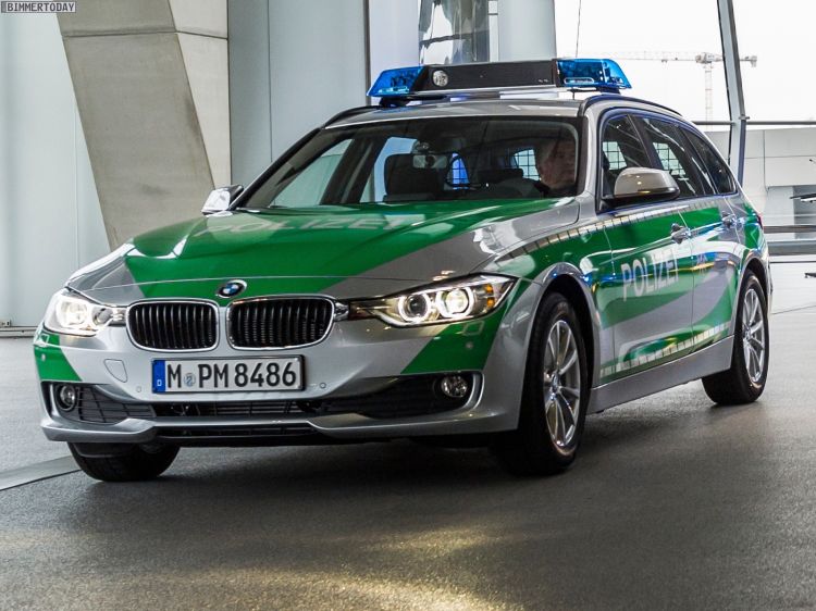 Wallpapers Cars Police cars BMW Srie 5 police allemande