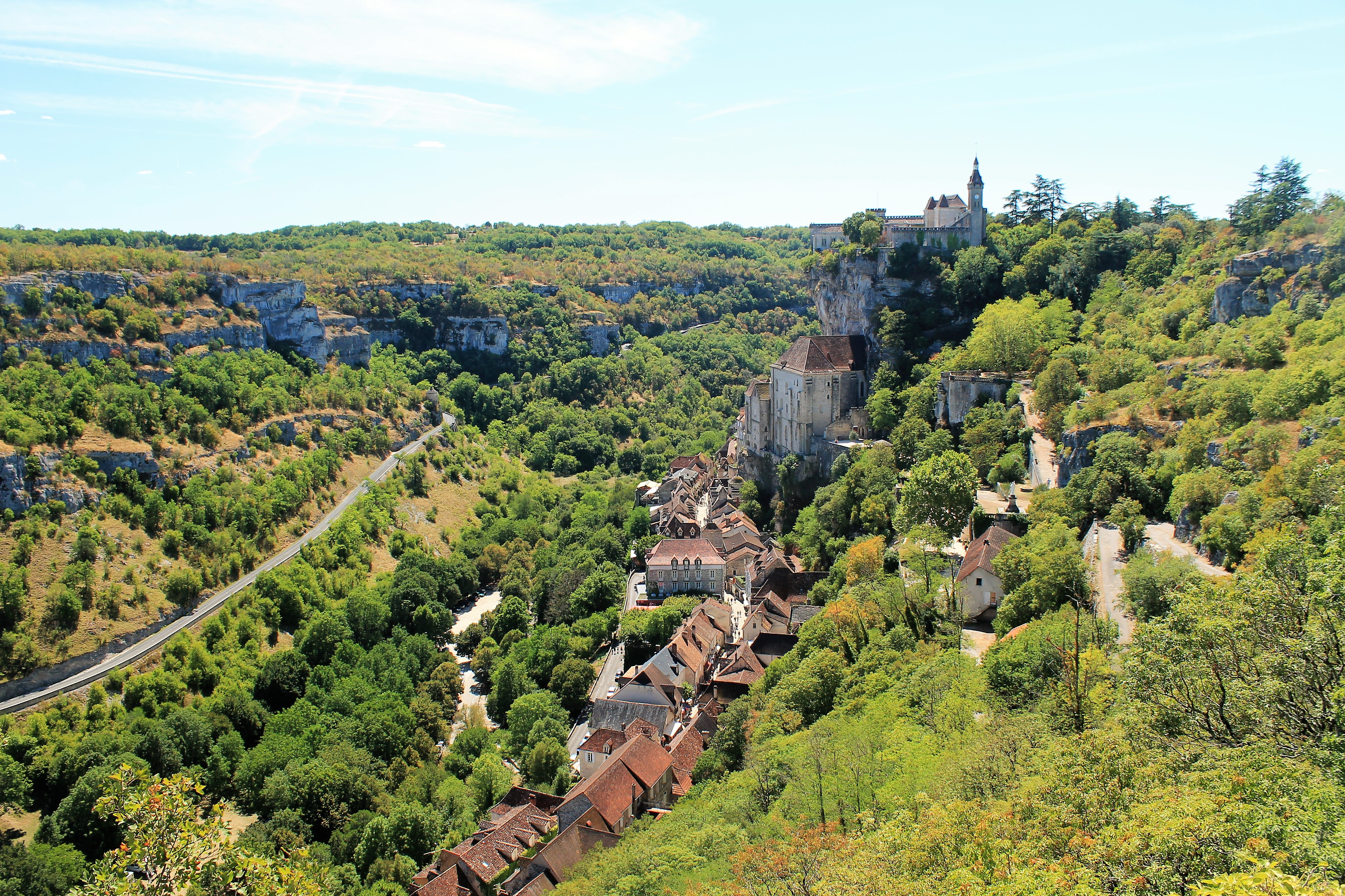 Wallpapers Constructions and architecture Cities - Towns ROCAMADOUR (lot)