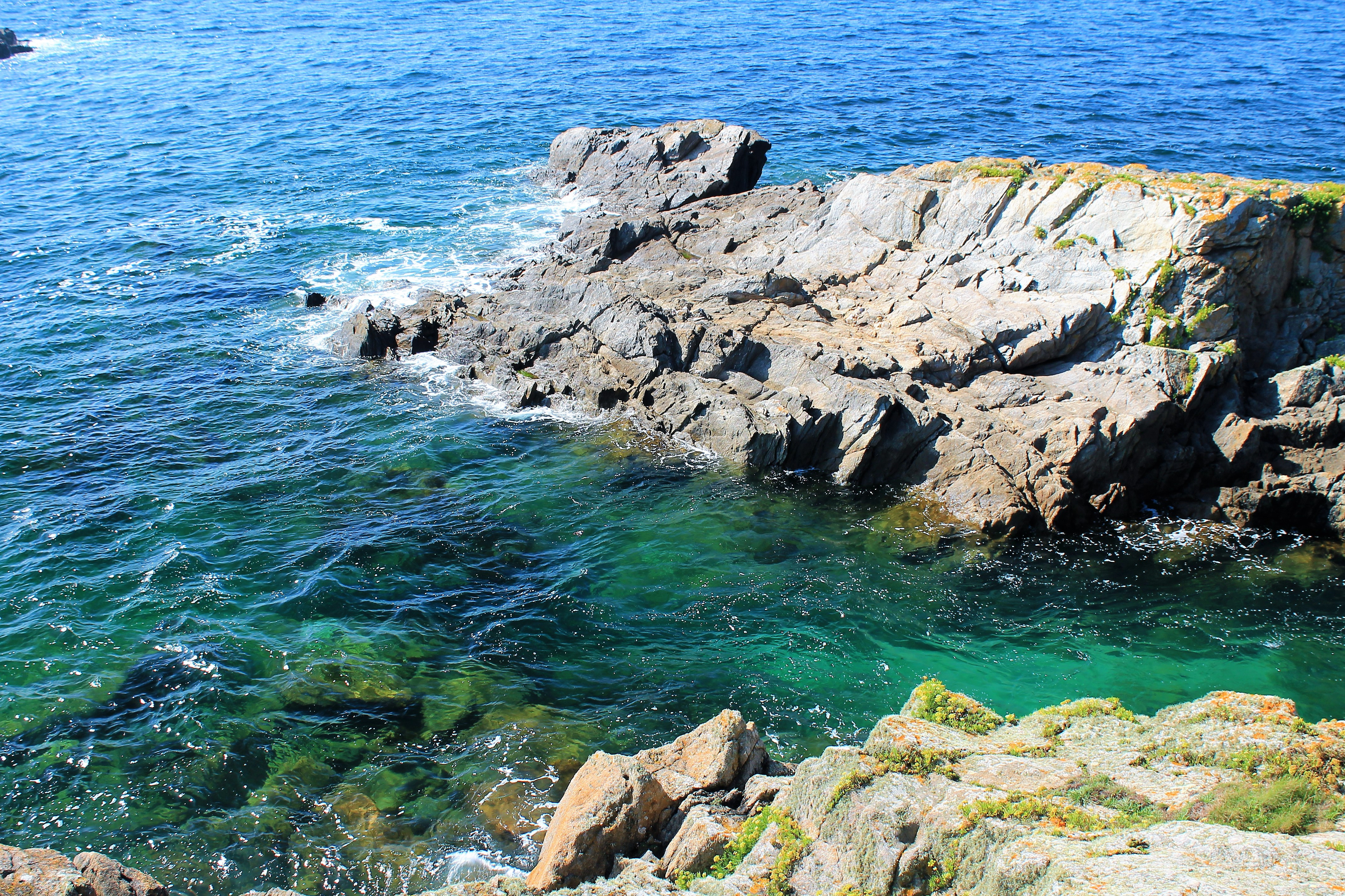 Wallpapers Nature Seas - Oceans - Beaches bretagne : pointe de St Mathieu (finistre) 