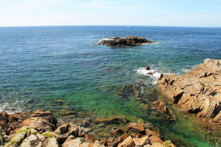 Wallpapers Nature Seas - Oceans - Beaches bretagne : pointe de St Mathieu (finistre) 