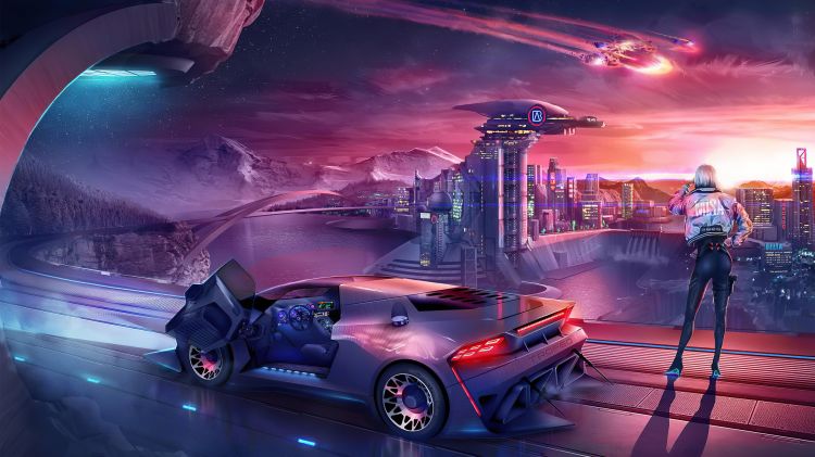 Wallpapers Fantasy and Science Fiction Vhicules Futuristes Wallpaper N479265