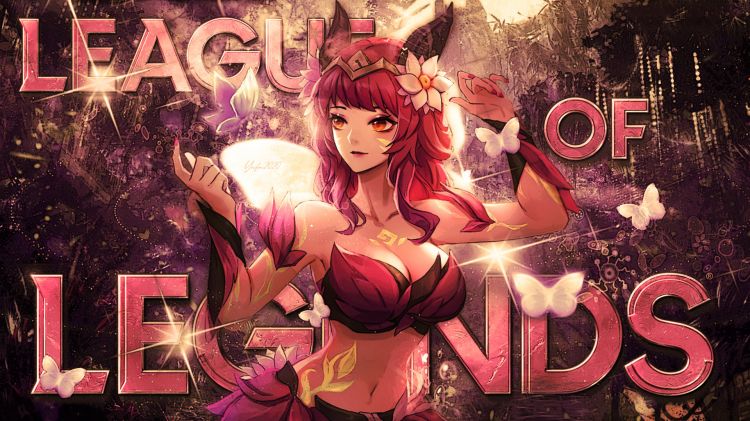 Fonds d'cran Jeux Vido League of Legends - Clash of Fates LOL-Ahri1