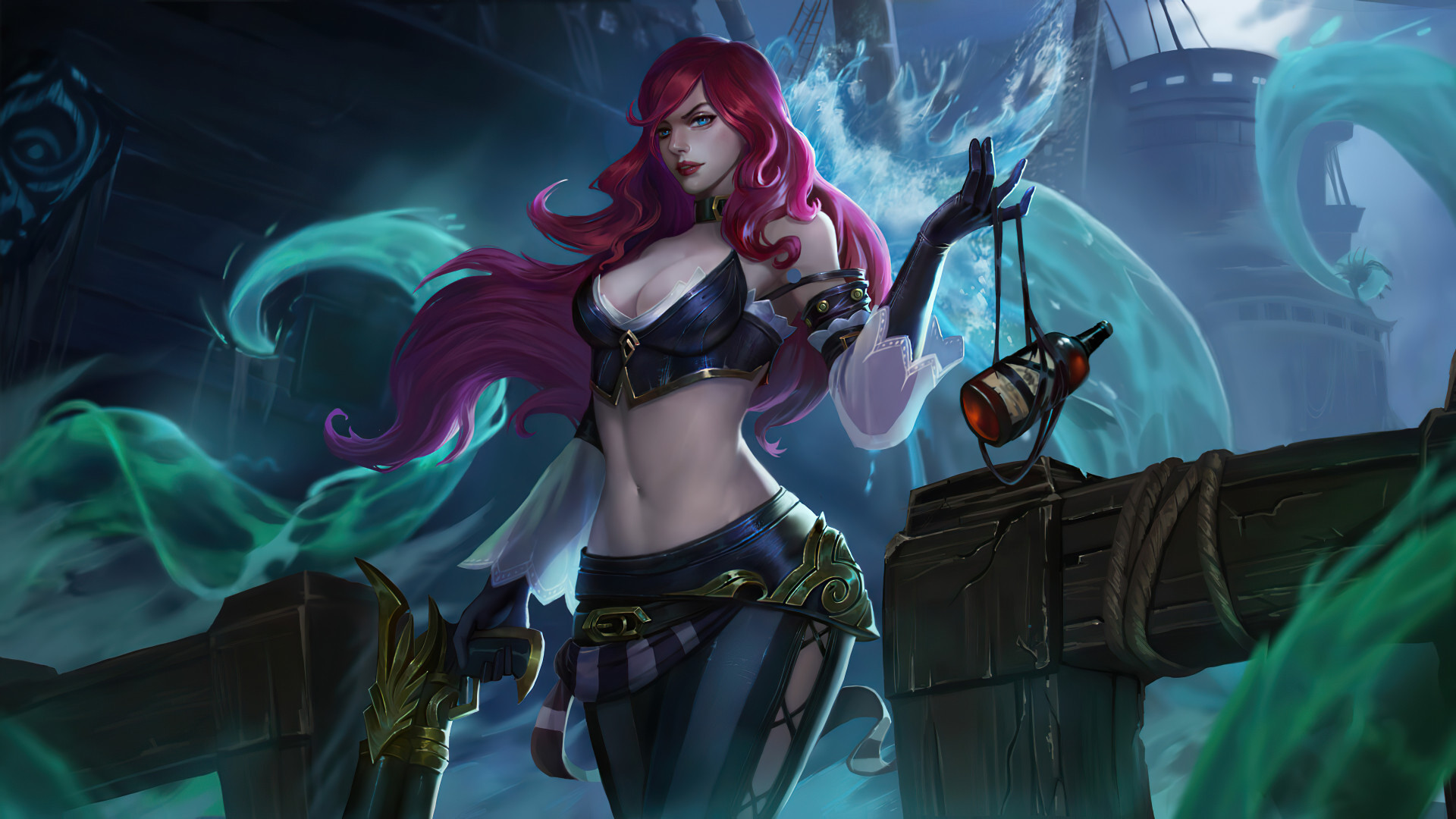 Fonds d'cran Jeux Vido League of Legends - Clash of Fates 