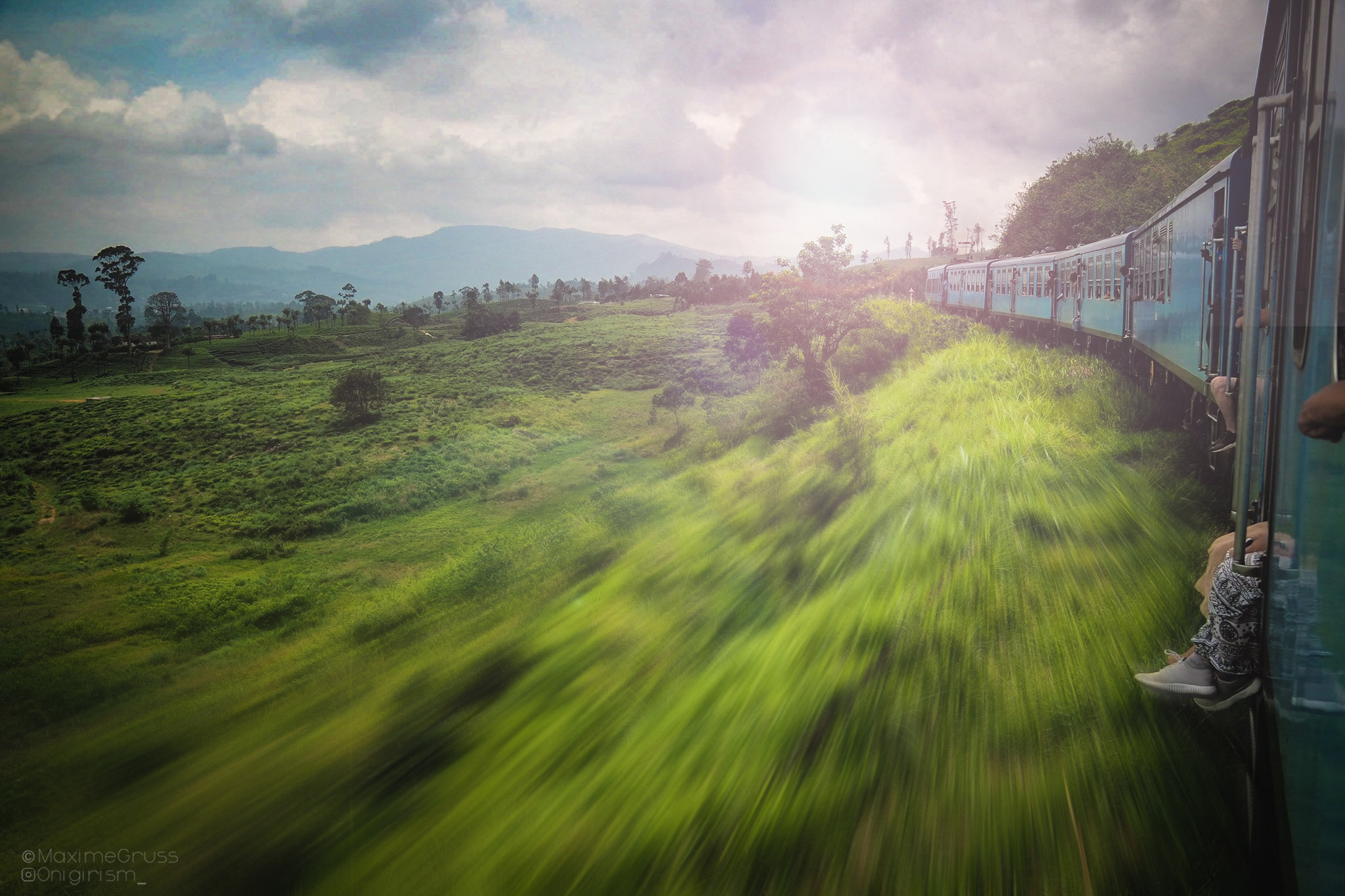 Fonds d'cran Voyages : Asie Inde Train au Sri Lanka