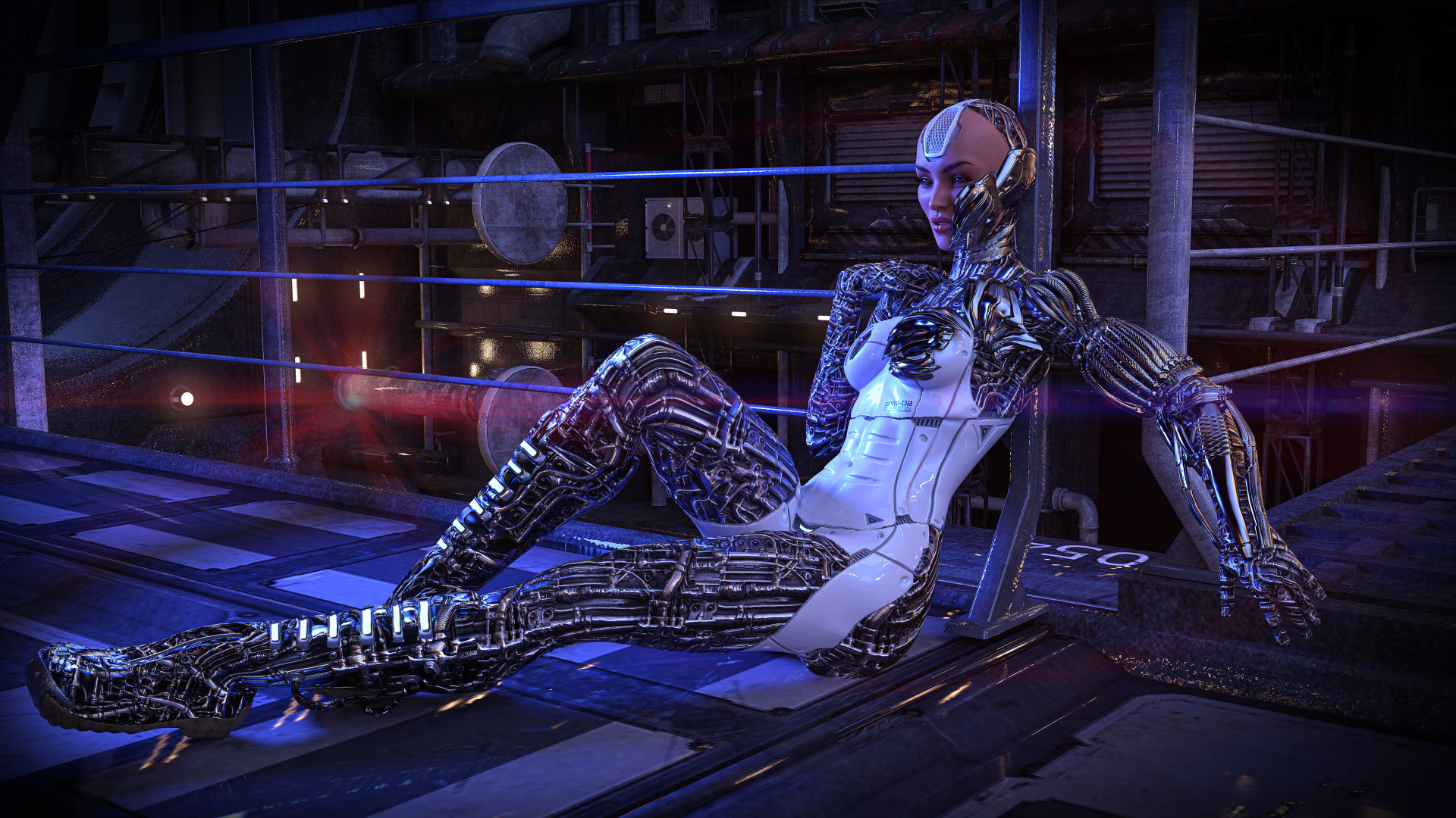 Wallpapers Fantasy and Science Fiction Cyborgs 