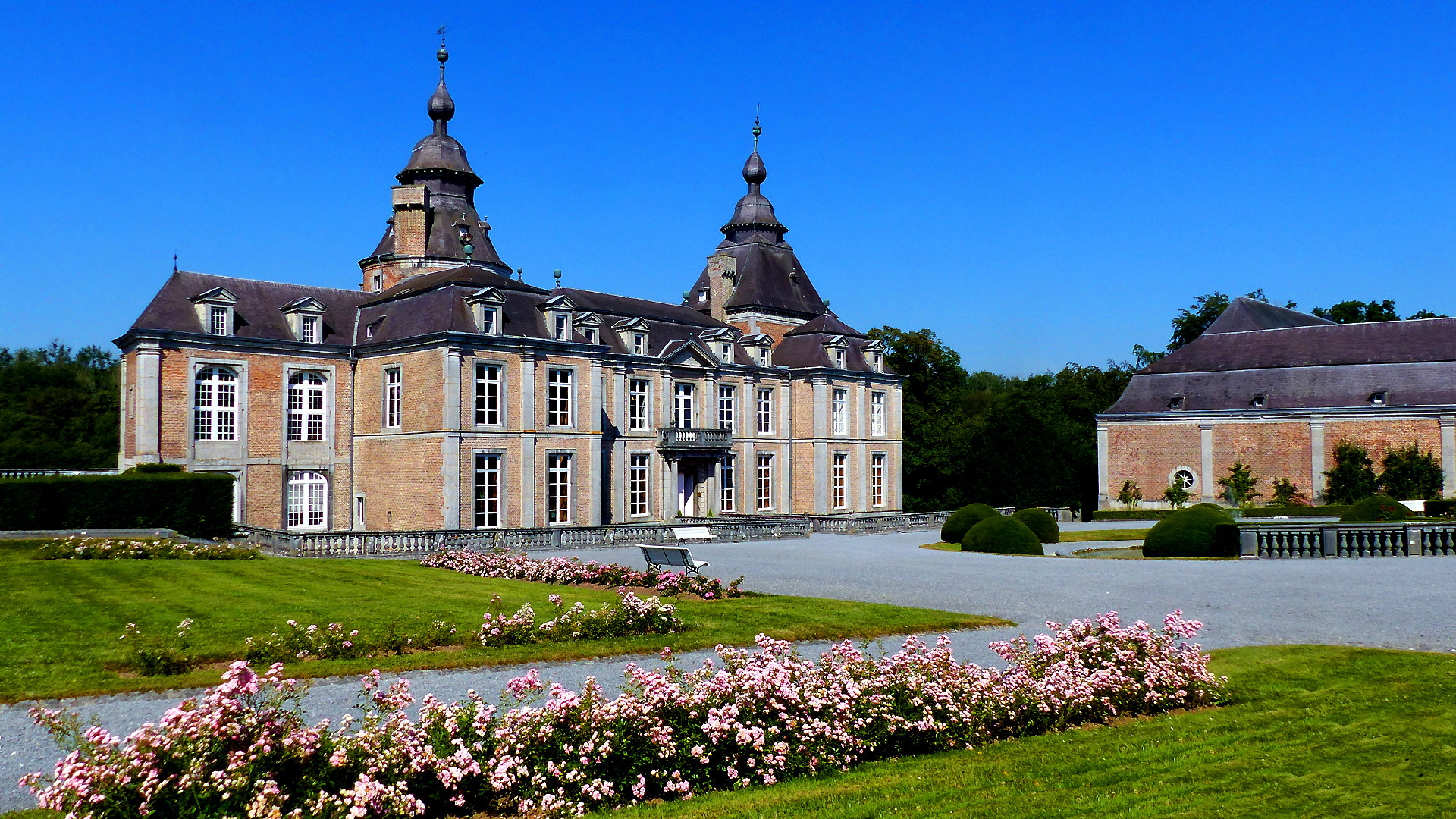 Fonds d'cran Voyages : Europe Belgique Le château de Modave