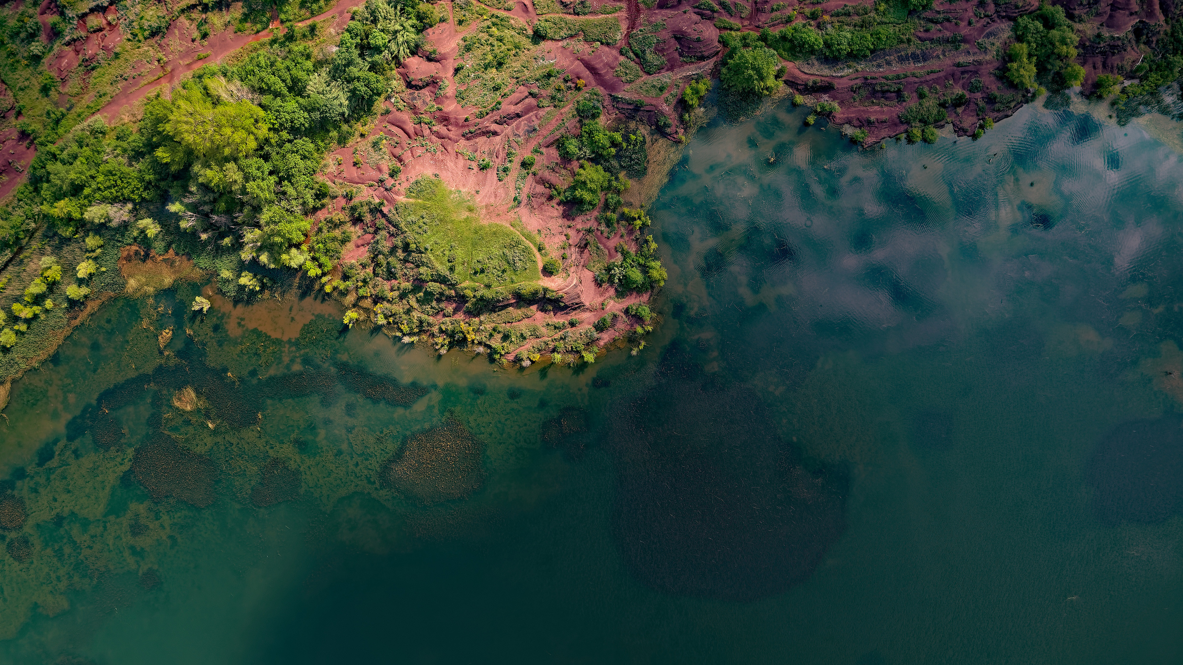 Fonds d'cran Nature Lacs - Etangs La voie de la lumire