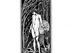  Art - Painting Perseus - 1891 - Aubrey Beardsley