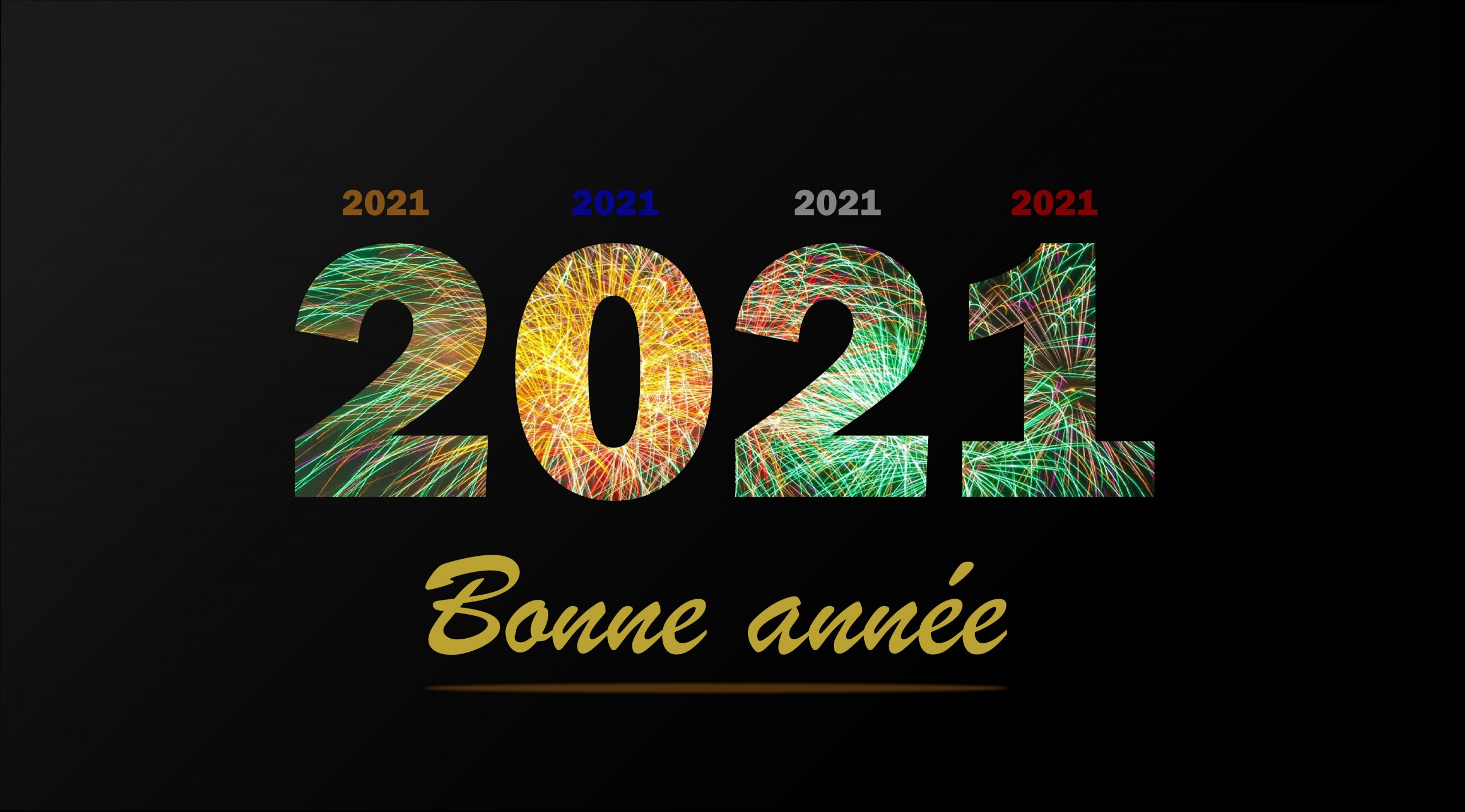 Wallpapers Digital Art Hollidays - Miscellaneous Bonne anne 2021