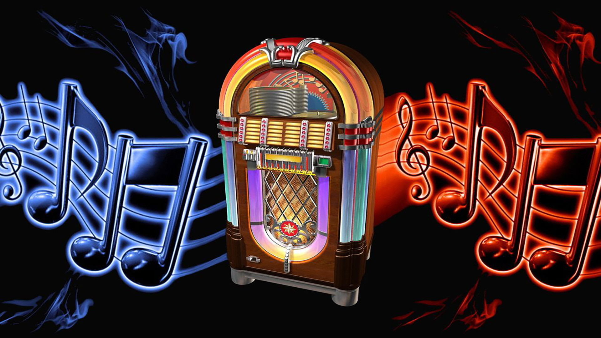 Wallpapers Digital Art Music Jukebox