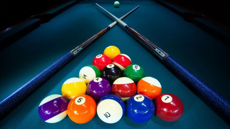 Wallpapers Sports - Leisures Billiards billiard balls cue table