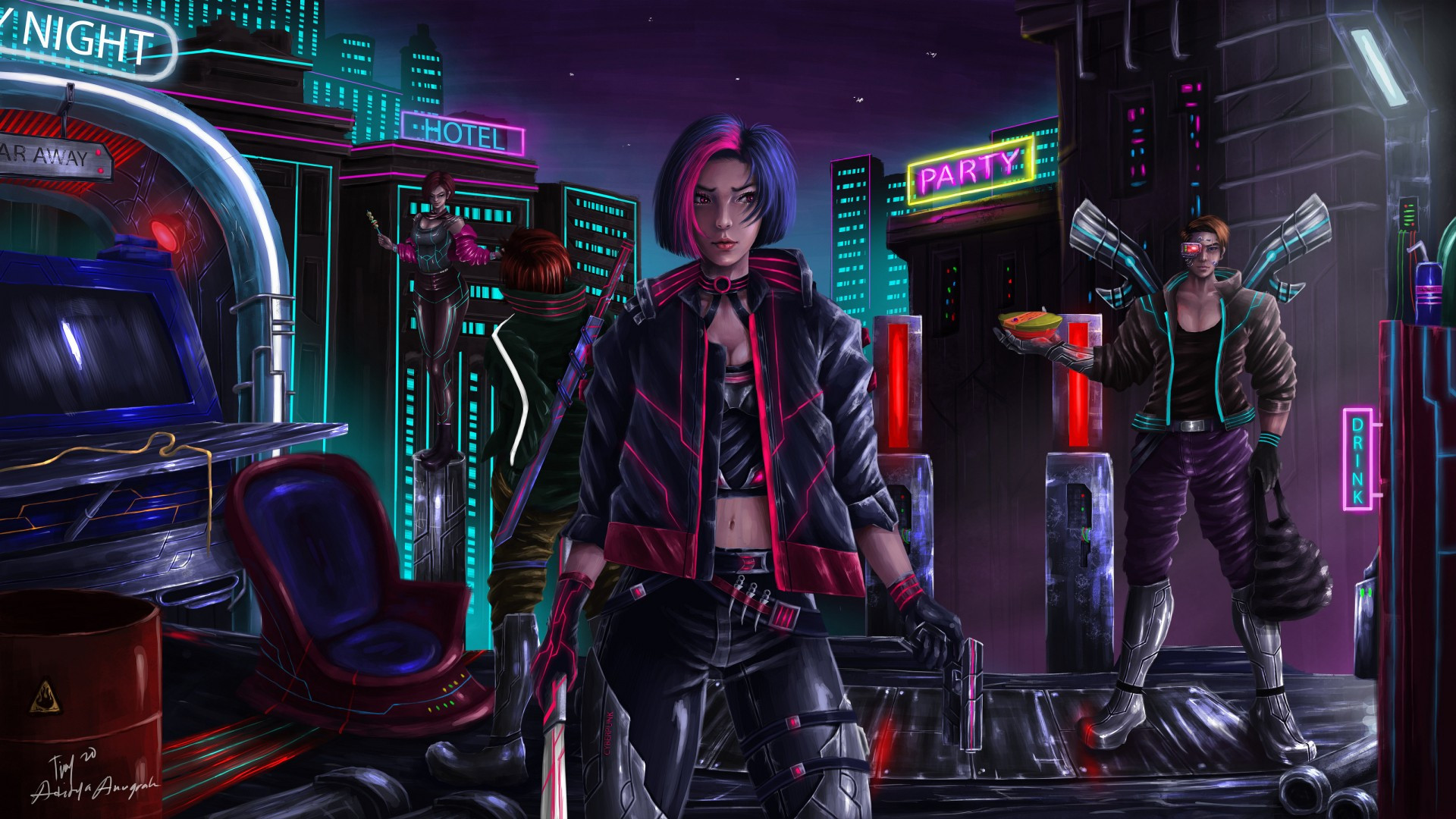 Fonds d'cran Jeux Vido Cyberpunk 2077 