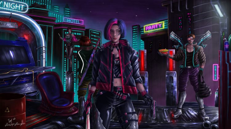 Fonds d'cran Jeux Vido Cyberpunk 2077 Wallpaper N482085