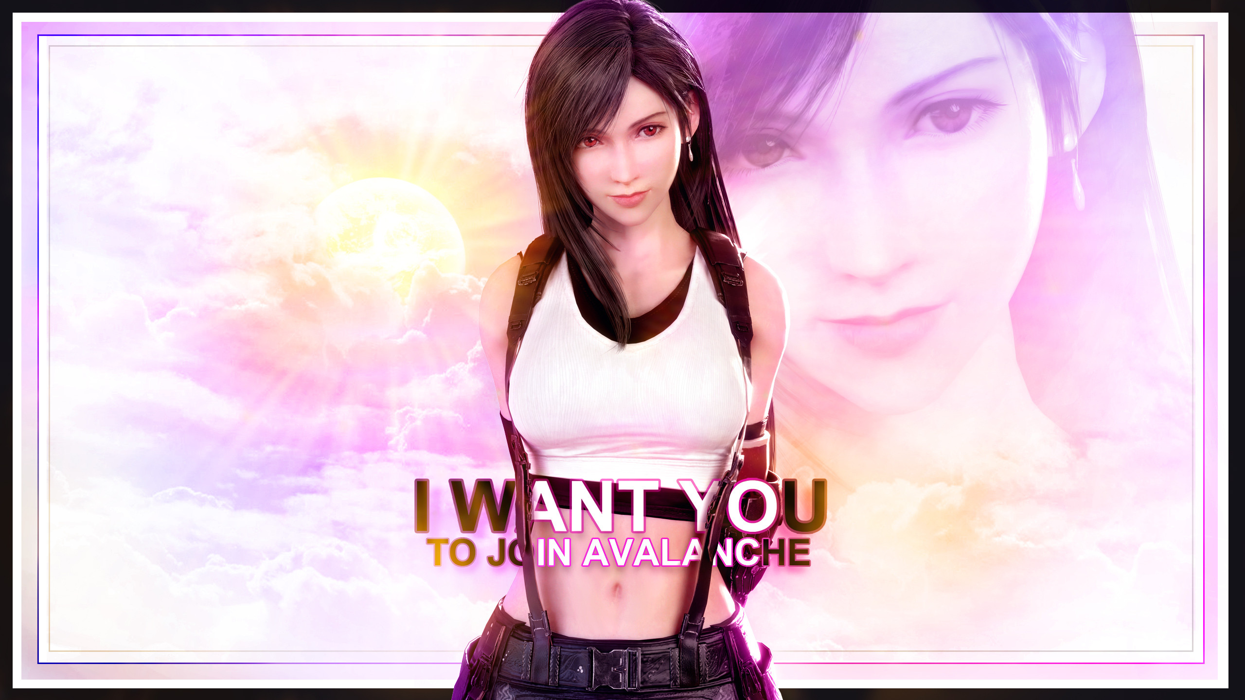 Wallpapers Video Games Final Fantasy VII Tifa - Avalanche