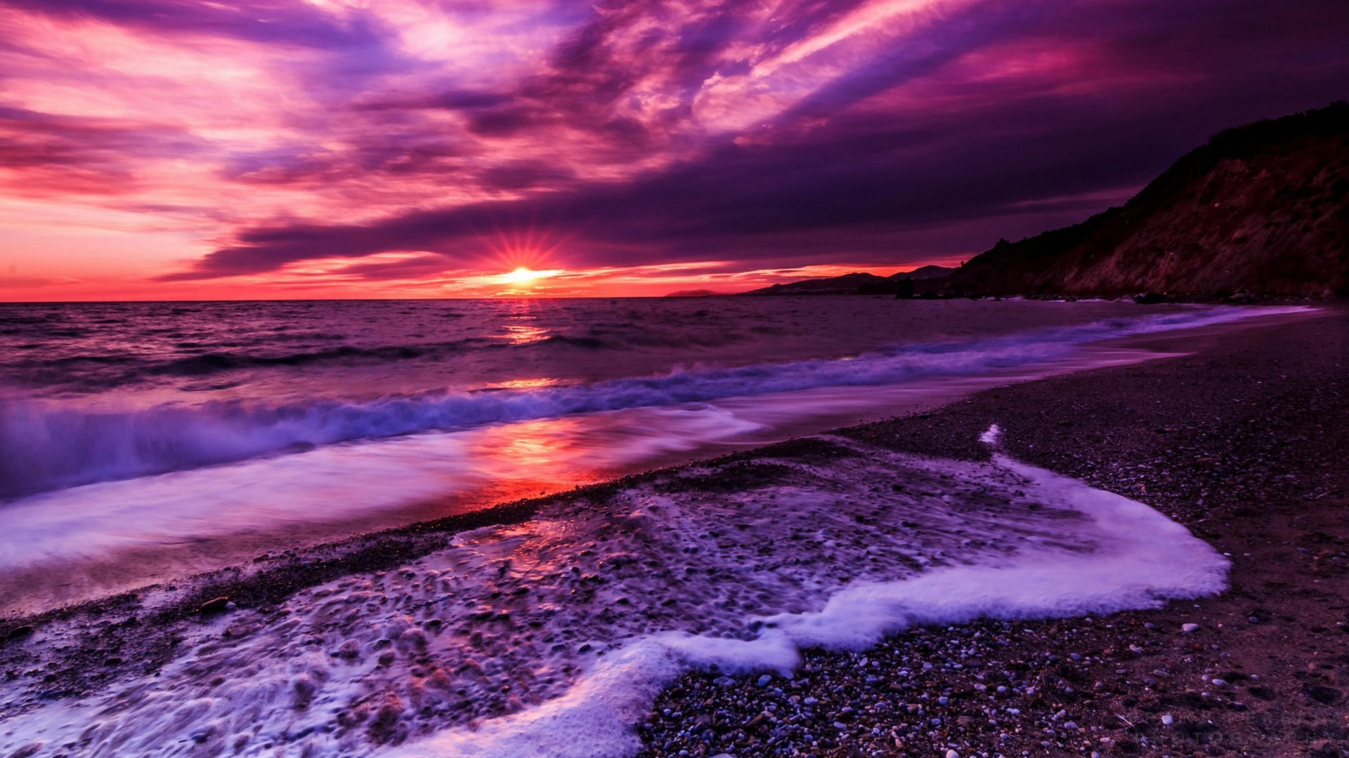 Wallpapers Nature Sunsets and sunrises 