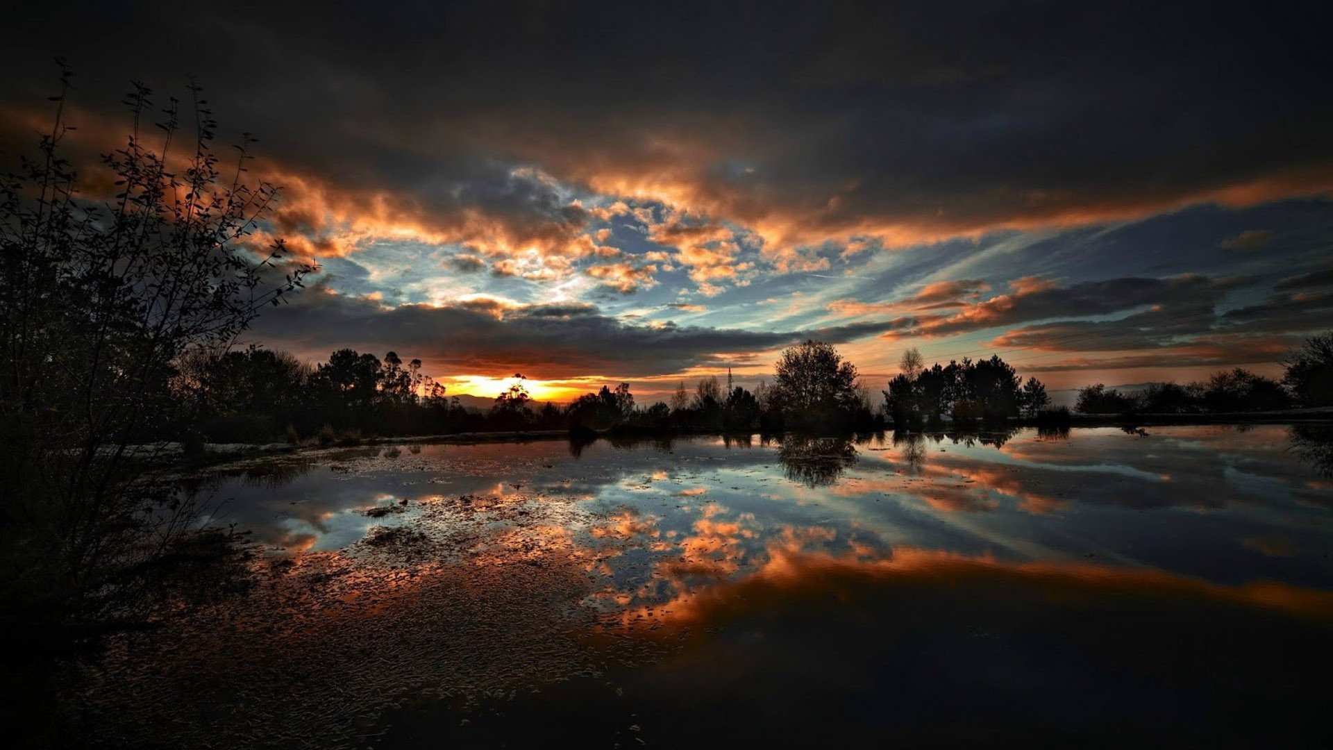 Fonds d'cran Nature Couchers et levers de Soleil 