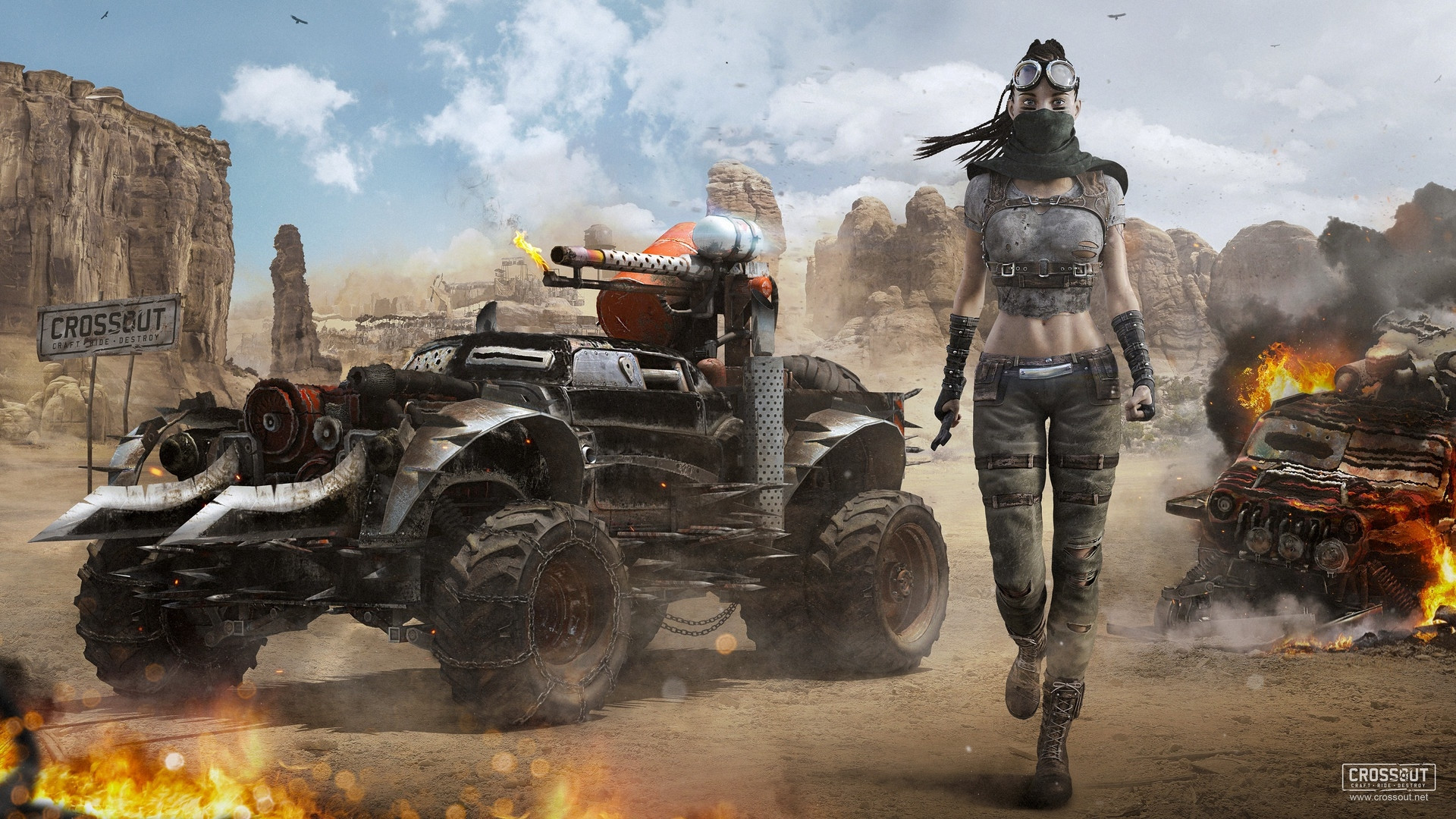 Fonds d'cran Jeux Vido Crossout 