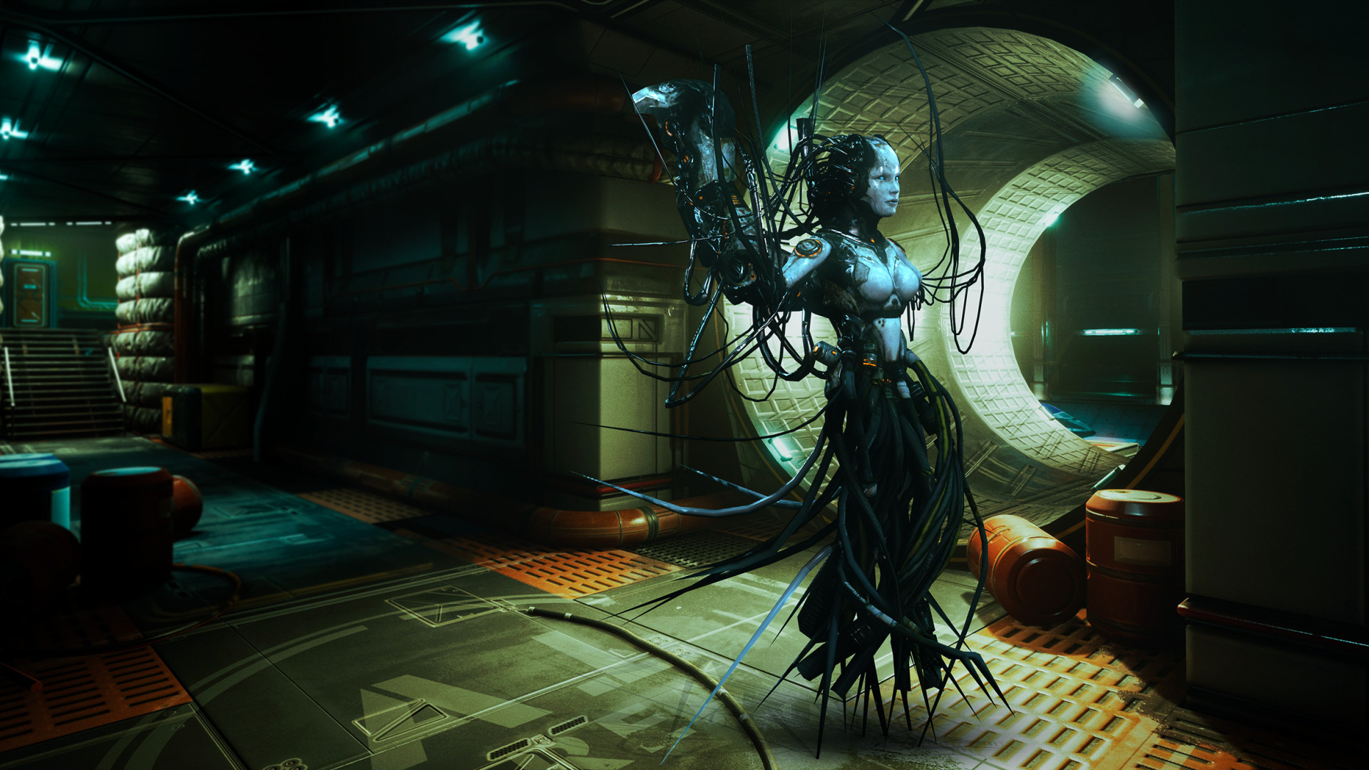 Wallpapers Fantasy and Science Fiction Cyborgs 