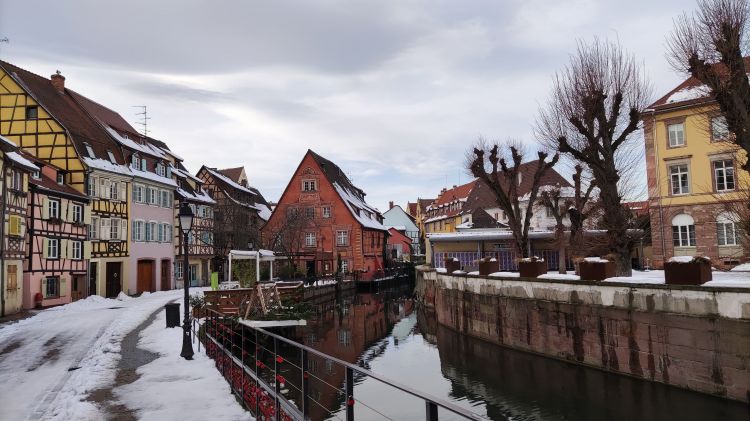 Wallpapers Nature Rivers - Torrents Colmar sous la neige