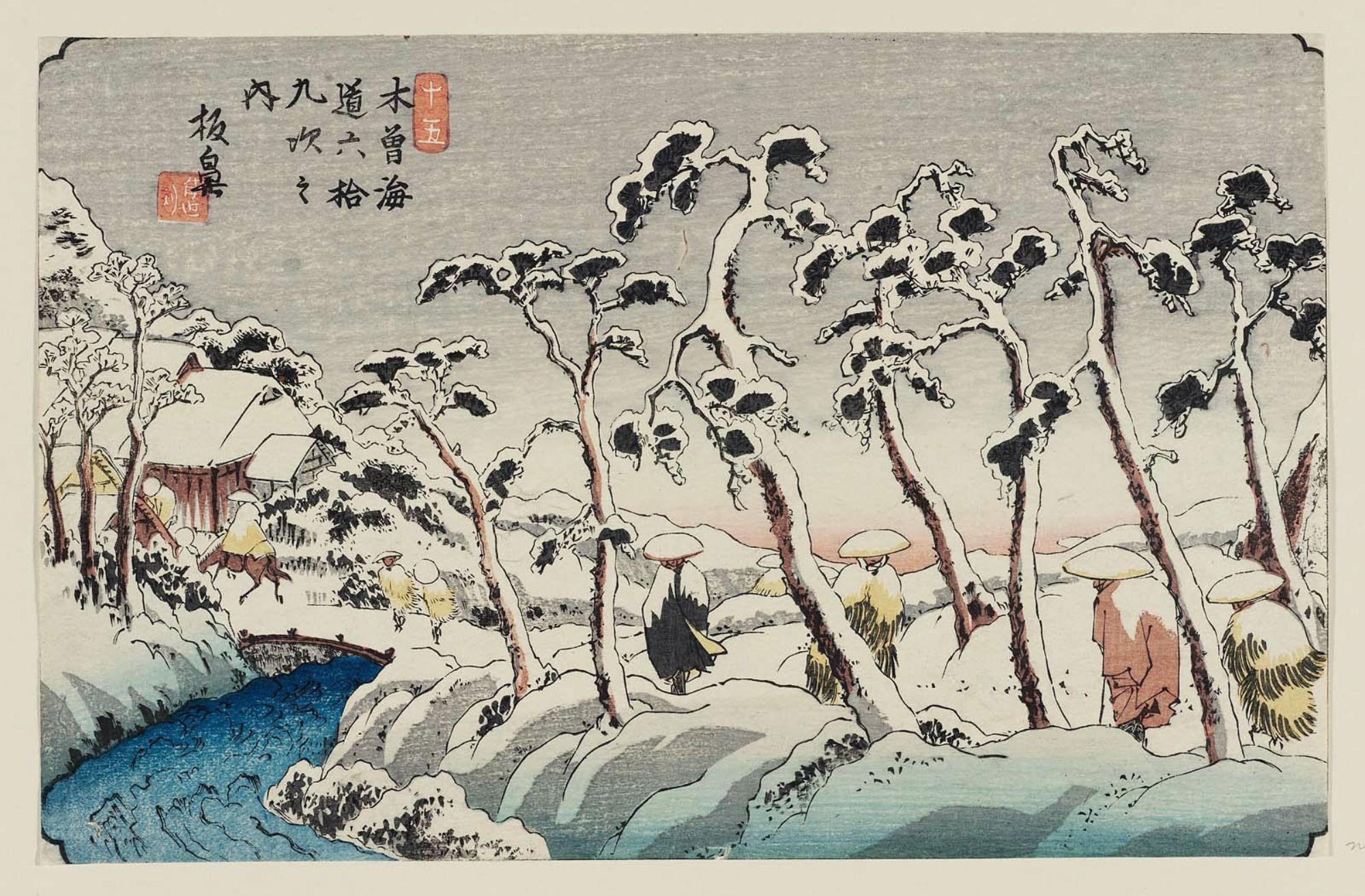 Fonds d'cran Art - Peinture Estampes Itahana - 1835-38 - Keisai Eisen